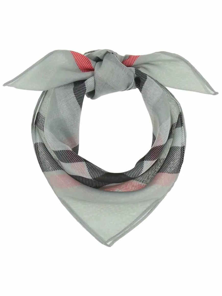 Giorgio Rimaldi Schals & Tücher*Damen Nickituch grau kariert