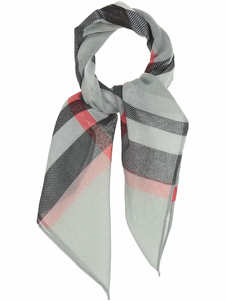 Giorgio Rimaldi Schals & Tücher*Damen Nickituch grau kariert