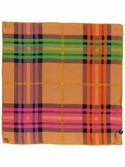 Fraas Schals & Tücher*Damen Nickituch camel kariert