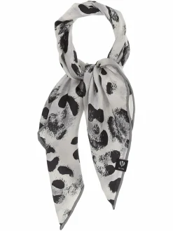 Fraas Schals & Tücher*Damen Nickituch grau gemustert