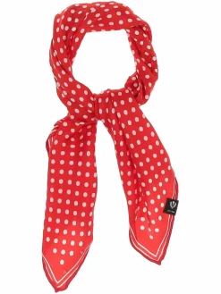 Fraas Schals & Tücher*Damen Nickituch rot gemustert