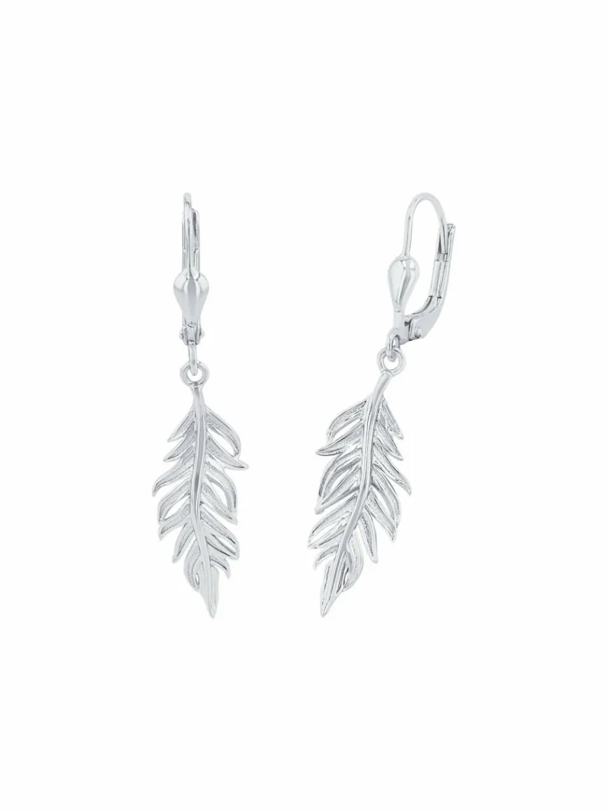 amor Schmuck*Damen Ohrhänger silber uni