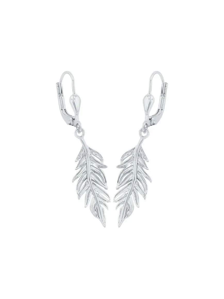 amor Schmuck*Damen Ohrhänger silber uni