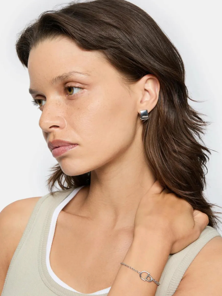 Liebeskind Berlin Schmuck*Damen Ohrringe silber uni