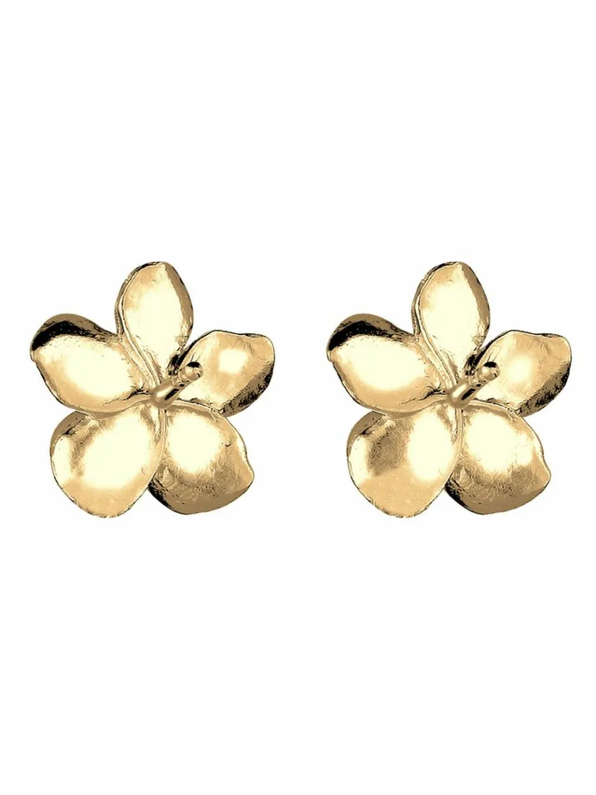 Elli Schmuck*Damen Ohrringe gold uni