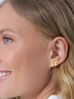 Elli Schmuck*Damen Ohrringe gold uni