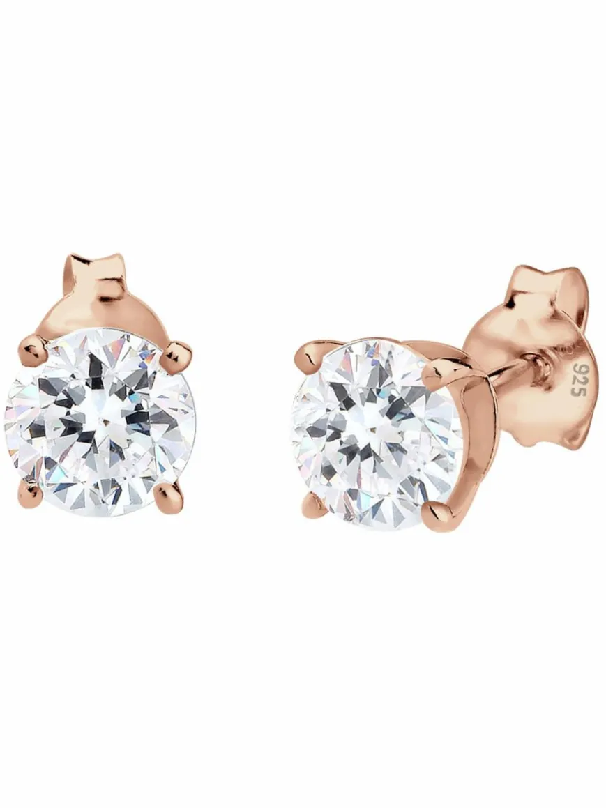 Elli Schmuck*Damen Ohrringe gold uni