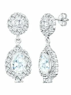 Elli PREMIUM Schmuck*Damen Ohrringe silber uni