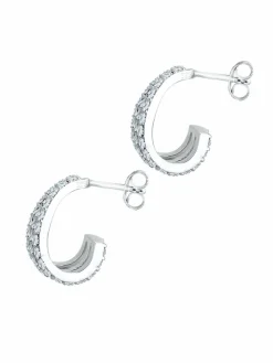 Elli Schmuck*Damen Ohrringe silber uni