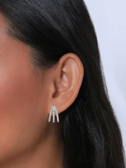 Elli Schmuck*Damen Ohrringe silber uni