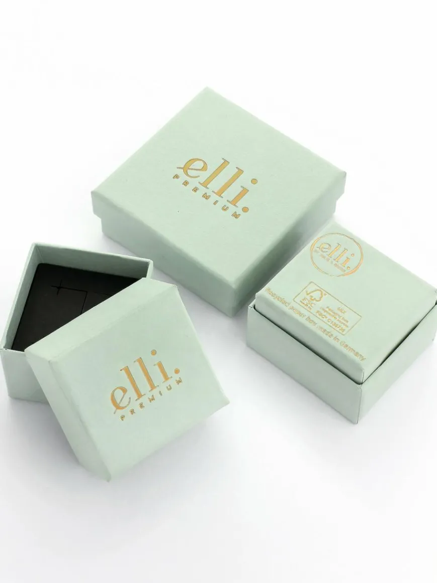 Elli PREMIUM Schmuck*Damen Ohrringe silber uni