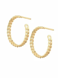 Elli Schmuck*Damen Ohrringe gold uni