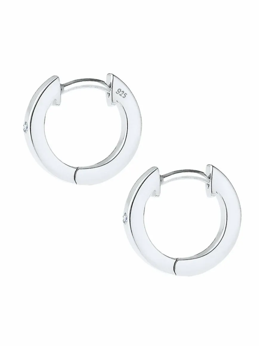 Elli Diamonds Schmuck*Damen Ohrringe silber uni