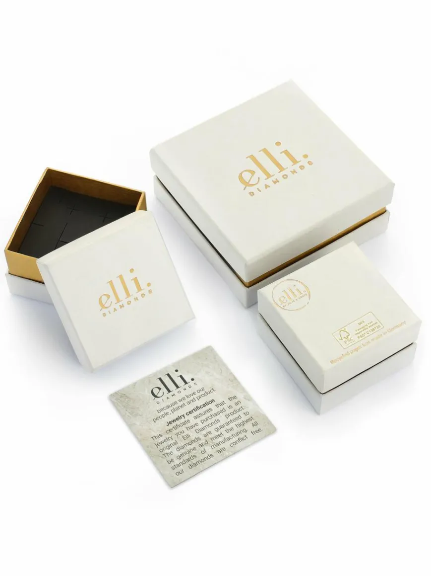 Elli Diamonds Schmuck*Damen Ohrringe silber uni