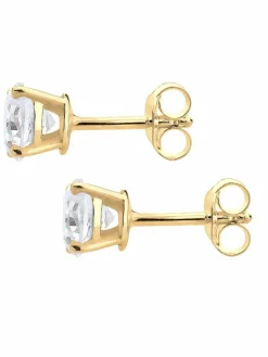 Elli Schmuck*Damen Ohrringe gold uni