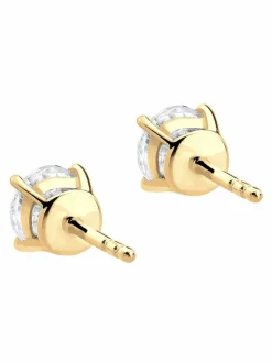 Elli Schmuck*Damen Ohrringe gold uni