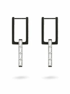 Liebeskind Berlin Schmuck*Damen Ohrringe schwarz uni