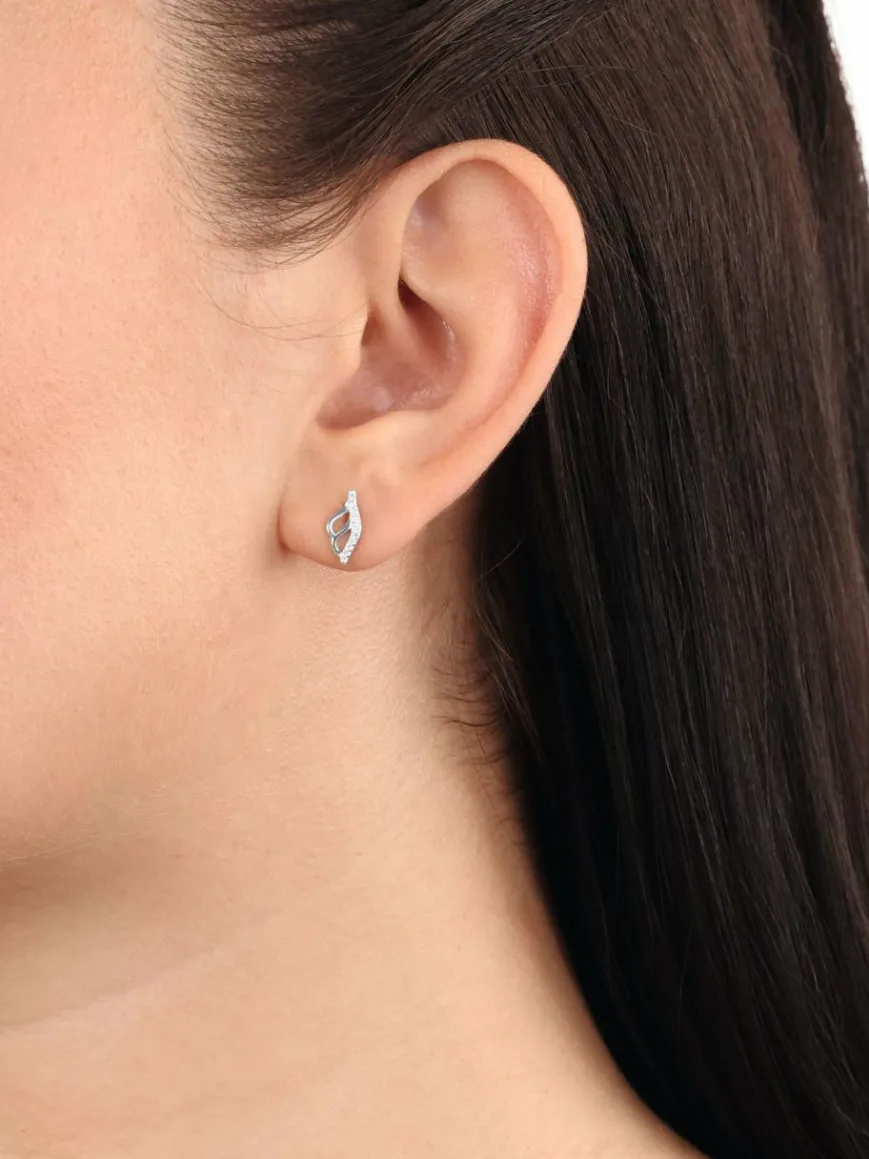 amor Schmuck*Damen Ohrstecker silber uni