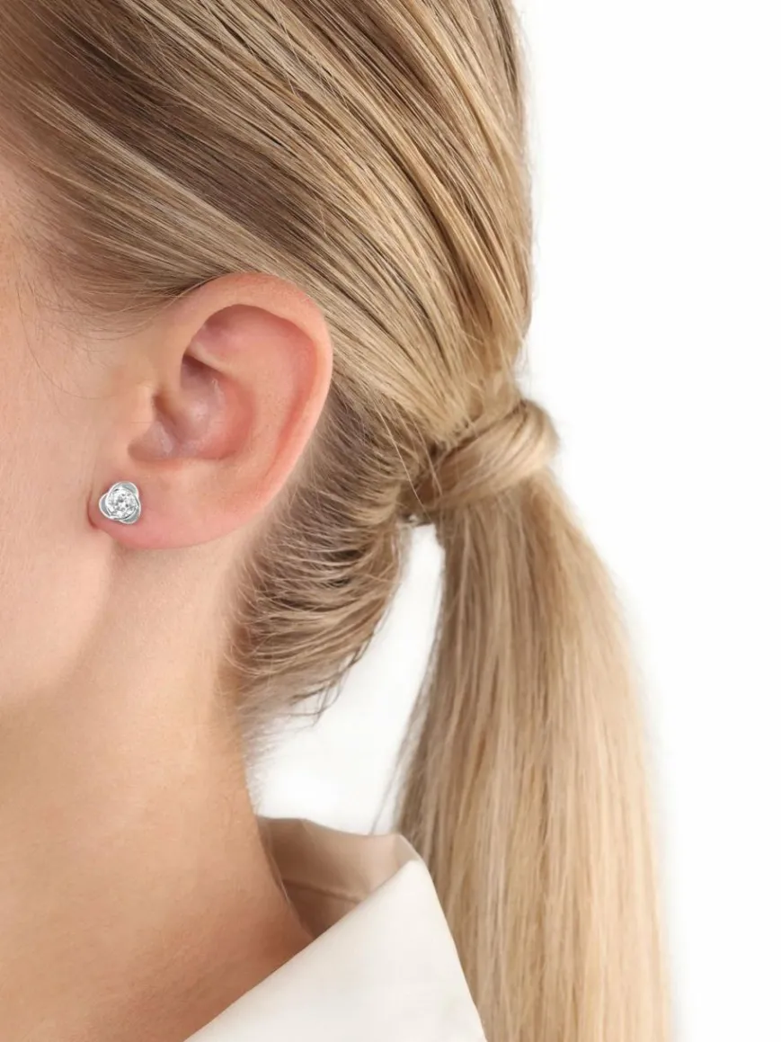 amor Schmuck*Damen Ohrstecker silber uni