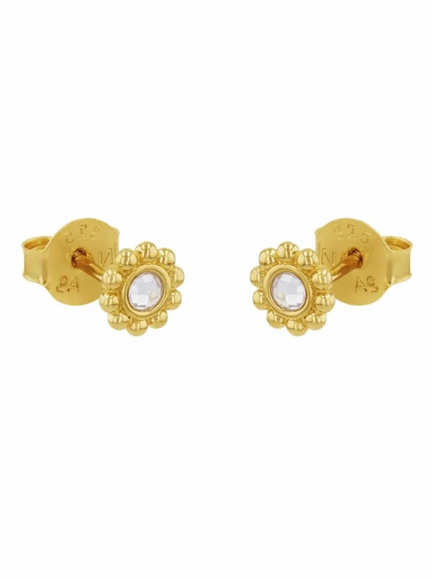 NOELANI Schmuck*Damen Ohrstecker gold uni