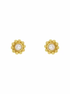NOELANI Schmuck*Damen Ohrstecker gold uni
