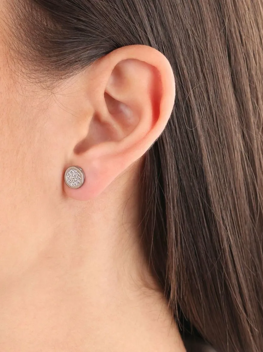 s.Oliver Schmuck*Damen Ohrstecker silber uni