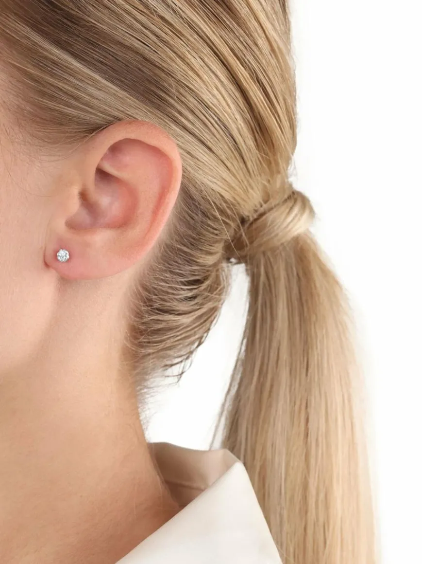 amor Schmuck*Damen Ohrstecker silber uni