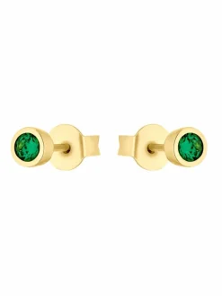 s.Oliver Schmuck*Damen Ohrstecker gold uni