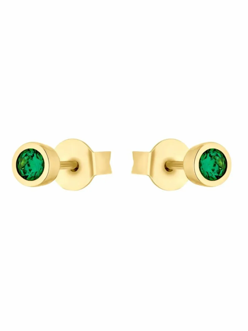 s.Oliver Schmuck*Damen Ohrstecker gold uni