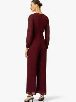Kraimod Hosen*Damen Overall bordeaux uni