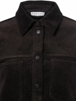 Marie Lund Collection Jacken & Westen|Blusen*Damen Overshirt schoko uni