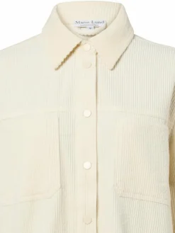 Marie Lund Collection Jacken & Westen|Blusen*Damen Overshirt ecru uni