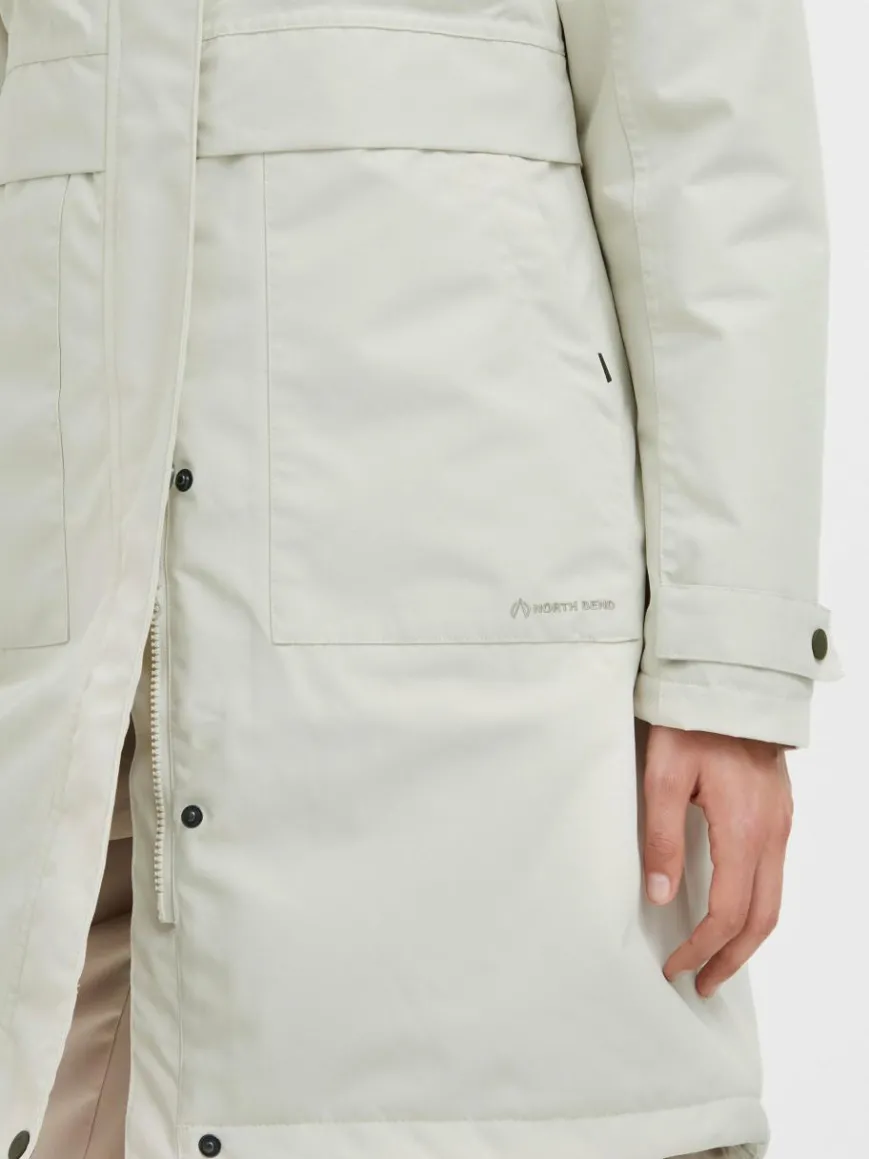 North Bend Jacken & Westen*Damen Parka beige uni