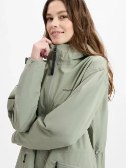 Didriksons Jacken & Westen*Damen Parka - Eliana schilf uni