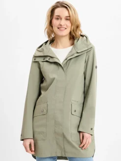 Didriksons Jacken & Westen*Damen Parka - GWEN WNS PARKA 6 schilf uni