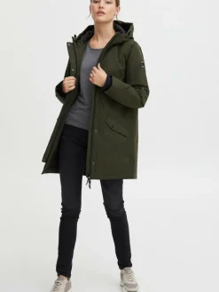 OXMO Jacken & Westen*Damen Parka - OXTamila grün uni