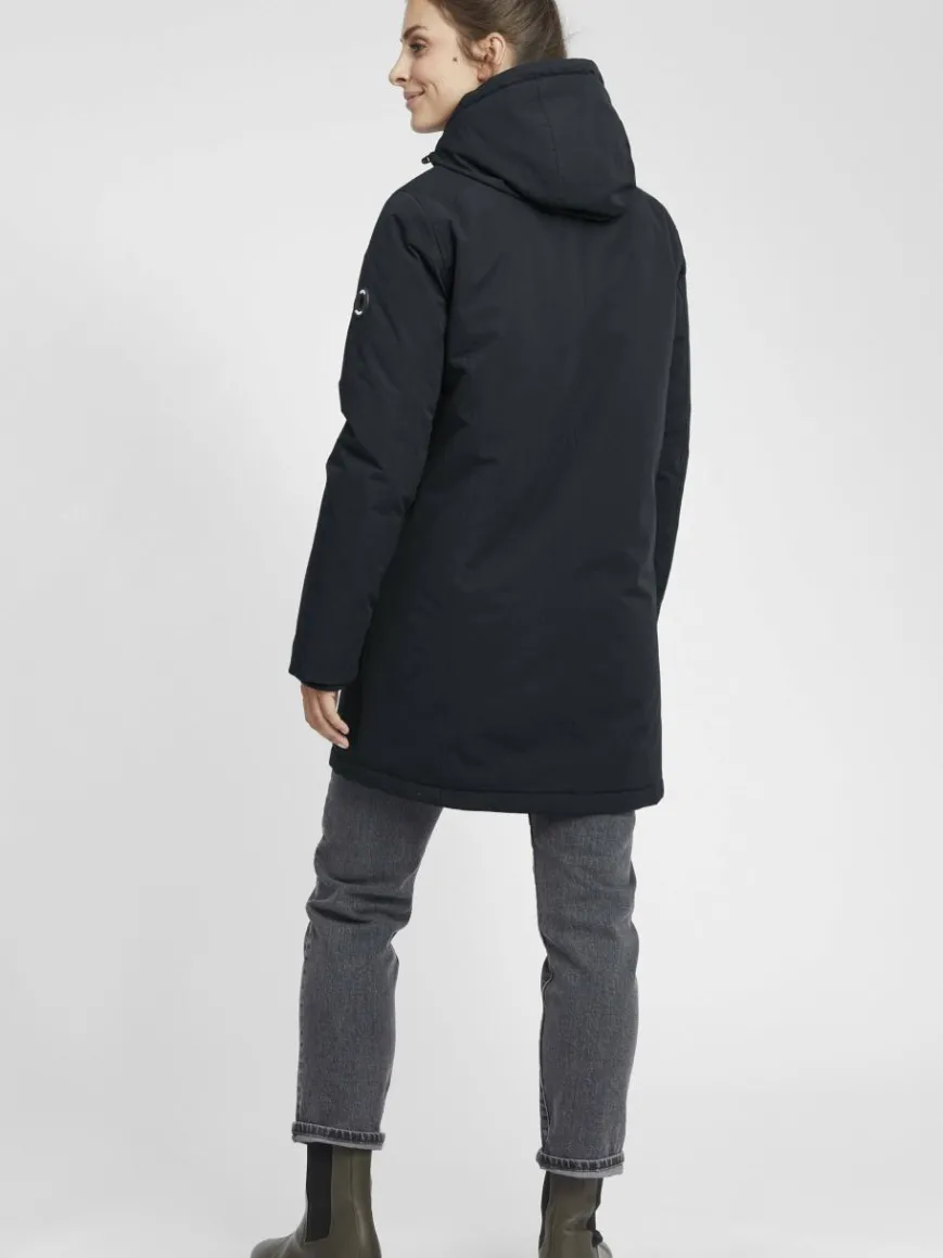 OXMO Jacken & Westen*Damen Parka - OXTamila schwarz uni