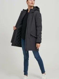 OXMO Jacken & Westen*Damen Parka - OXTamila grau uni