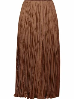Betty Barclay Röcke*Damen Plisseerock braun nougat uni