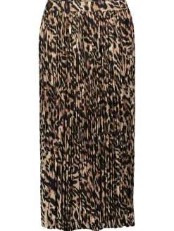 Betty Barclay Röcke*Damen Plisseerock schwarz mehrfarbig gemustert