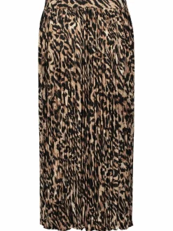 Betty Barclay Röcke*Damen Plisseerock schwarz mehrfarbig gemustert