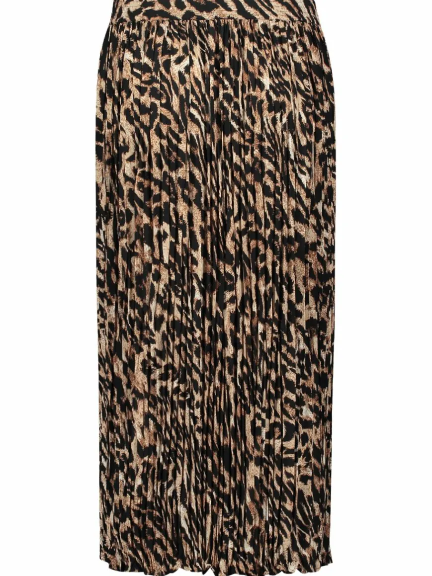 Betty Barclay Röcke*Damen Plisseerock schwarz mehrfarbig gemustert