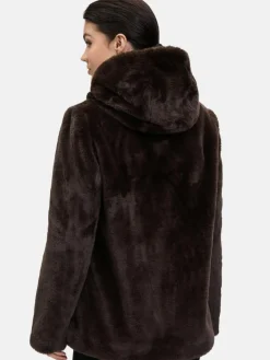 Betty Barclay Jacken & Westen*Damen Plüschjacke braun uni