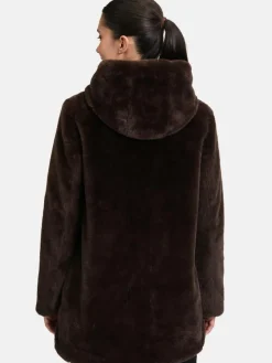 Betty Barclay Jacken & Westen*Damen Plüschjacke braun uni