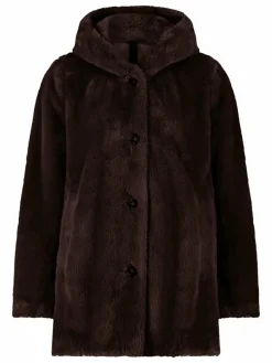 Betty Barclay Jacken & Westen*Damen Plüschjacke braun uni