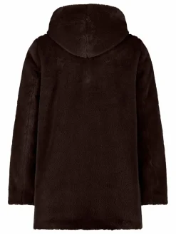 Betty Barclay Jacken & Westen*Damen Plüschjacke braun uni