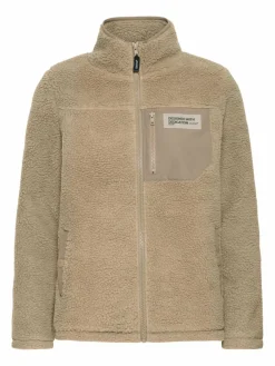 OXMO Jacken & Westen*Damen Plüschjacke - OXABBY beige uni