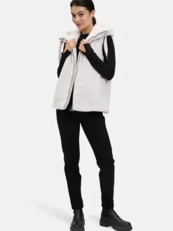 Betty Barclay Jacken & Westen*Damen Plüschweste beige uni