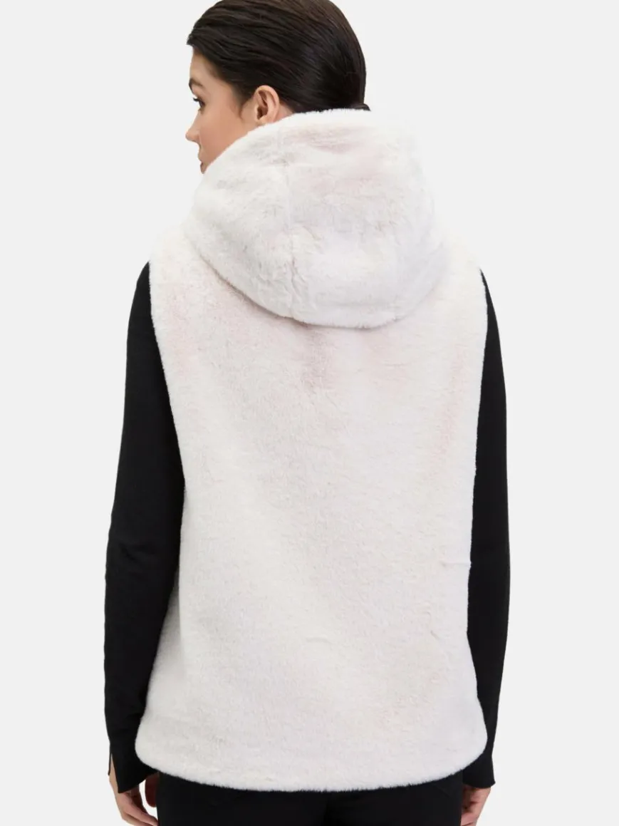 Betty Barclay Jacken & Westen*Damen Plüschweste beige uni