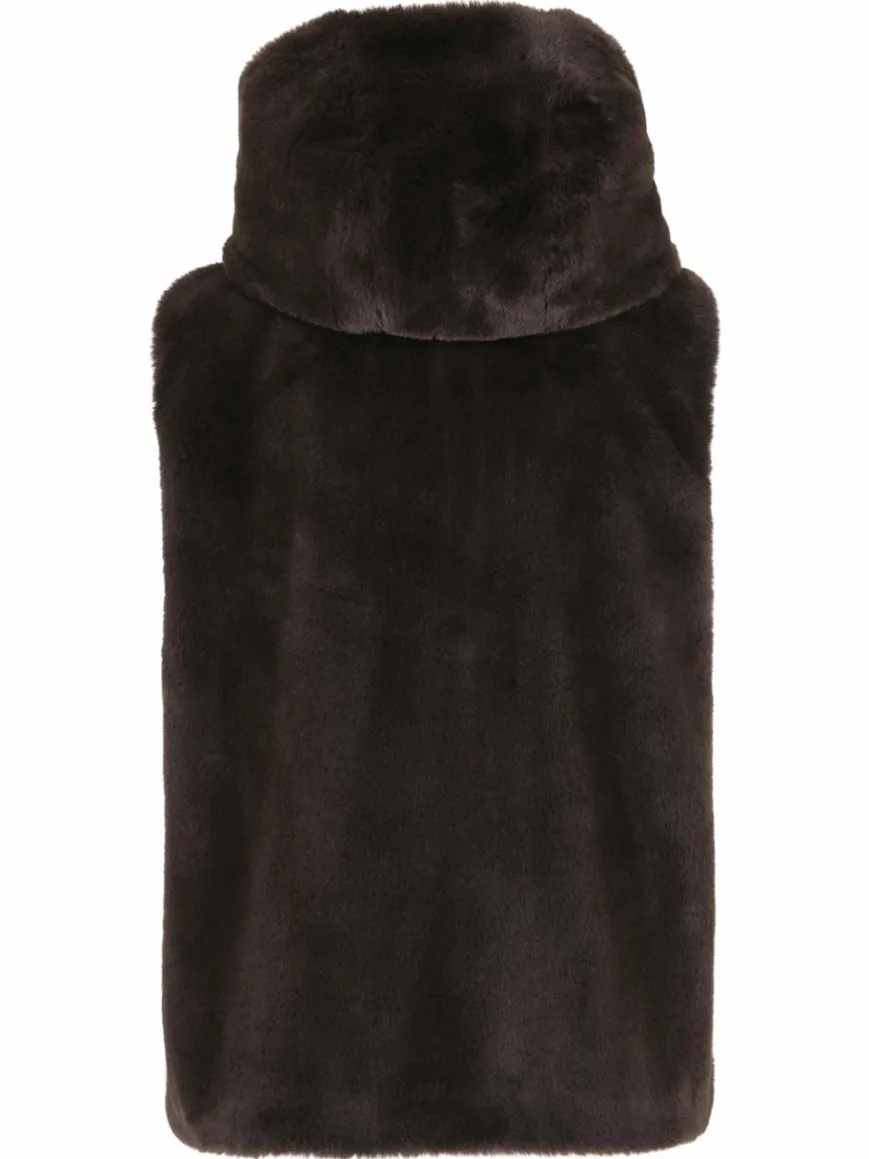 Betty Barclay Jacken & Westen*Damen Plüschweste braun uni